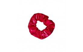Chouchou poudré fuschia